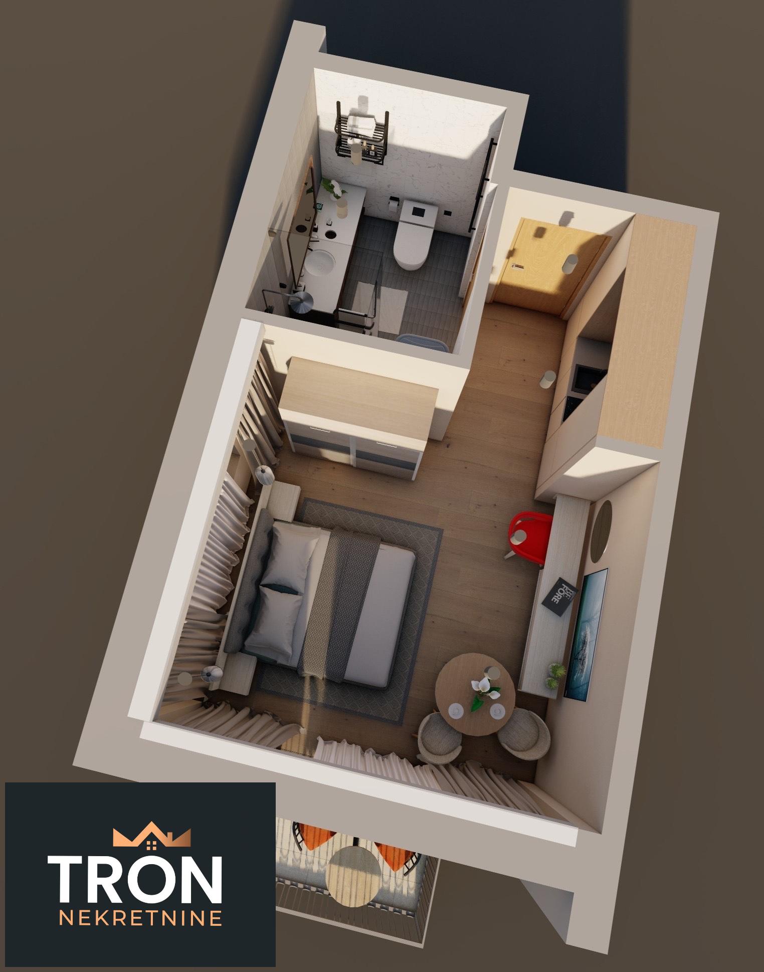 Stanovi u izgradnji kod kružnog toka  24 59m2 5