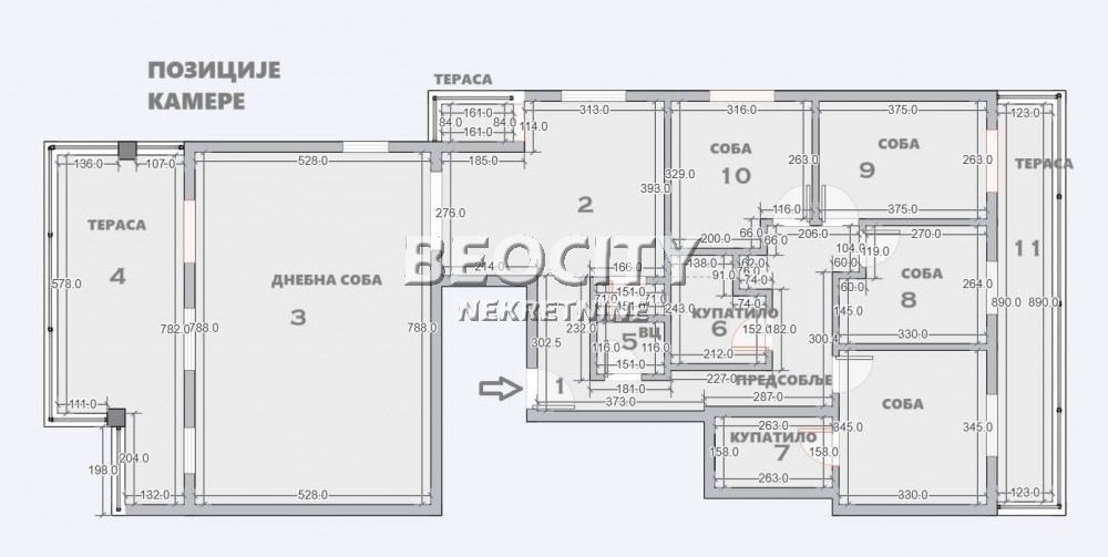 Petosoban stan, 162 m2, Bulbulder, Živojina Žujovića ID: 116933 18