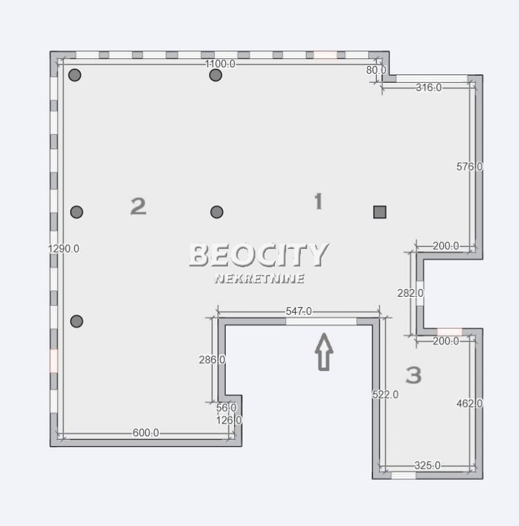 Lokal, 600 m2, Centar, Nušićeva ID: 115700 13