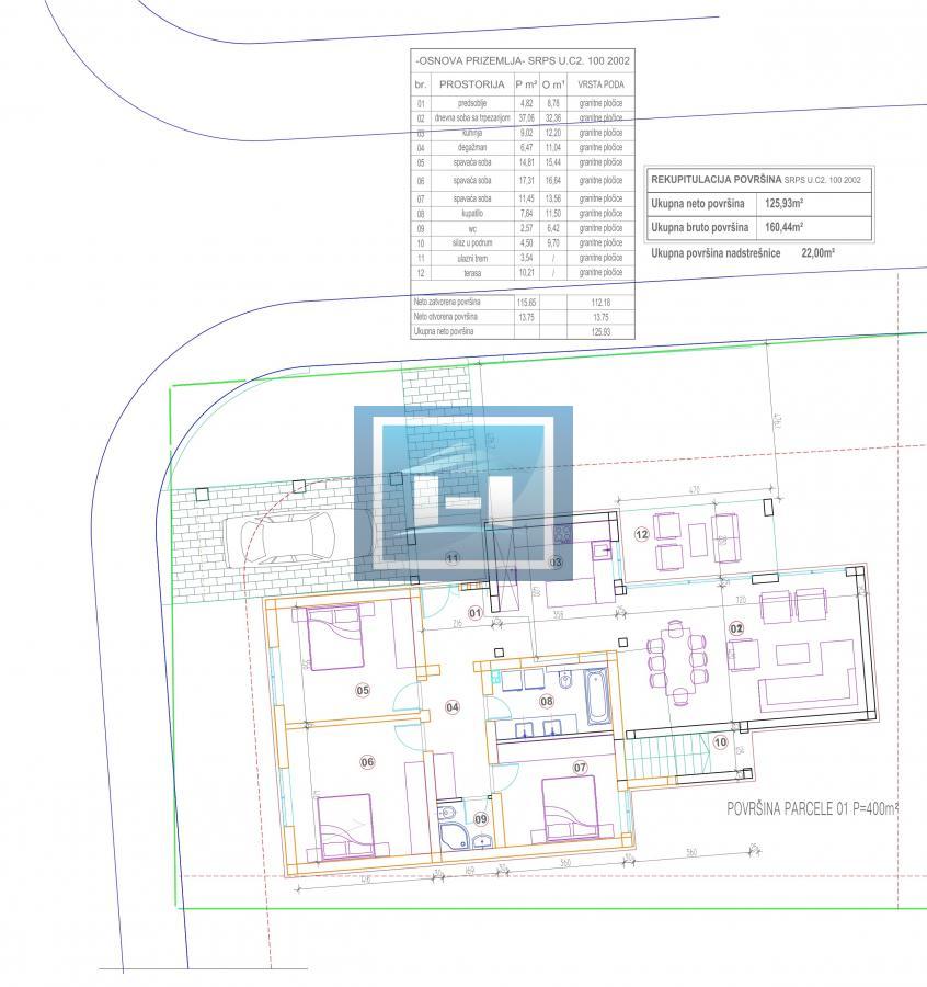 Na prodaju kuća u izgradnji na idealnoj lokaciji u blizini centra grada 14