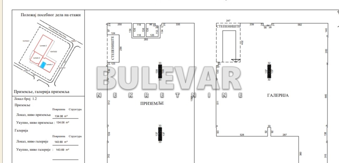 Lokal, 277.75 m2, Bubanj, Miodraga Vlajića Šuke ID: p-013687 1
