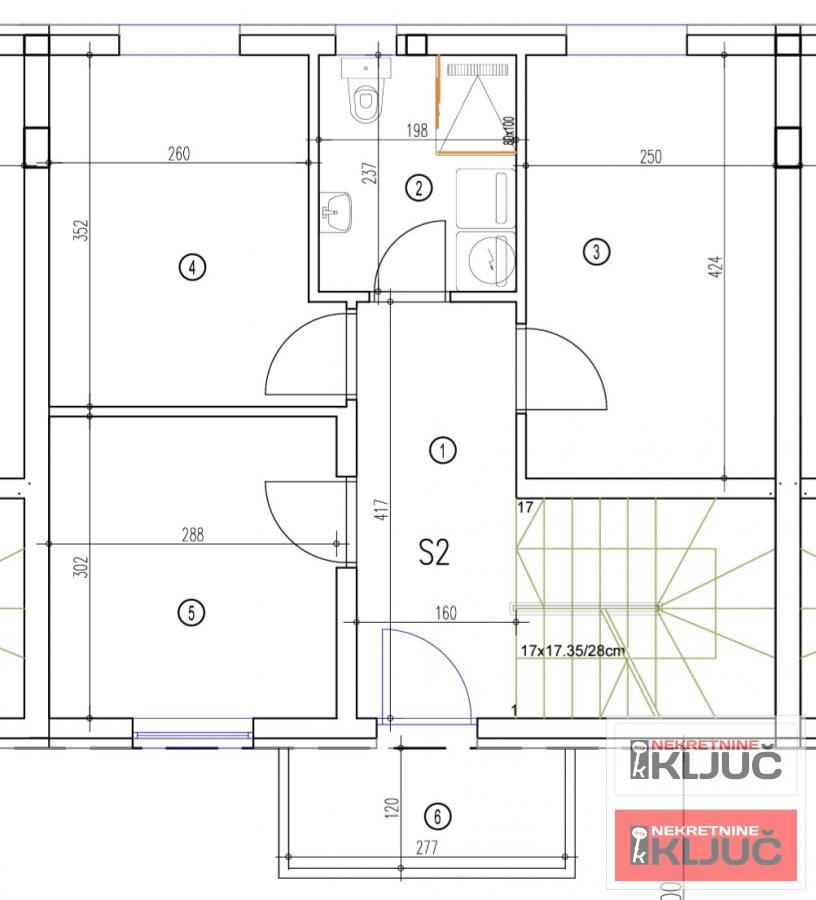 BLIZINA NAJLON PIJACE, 86m2, Četvorosoban-Duplex sa pdv 3