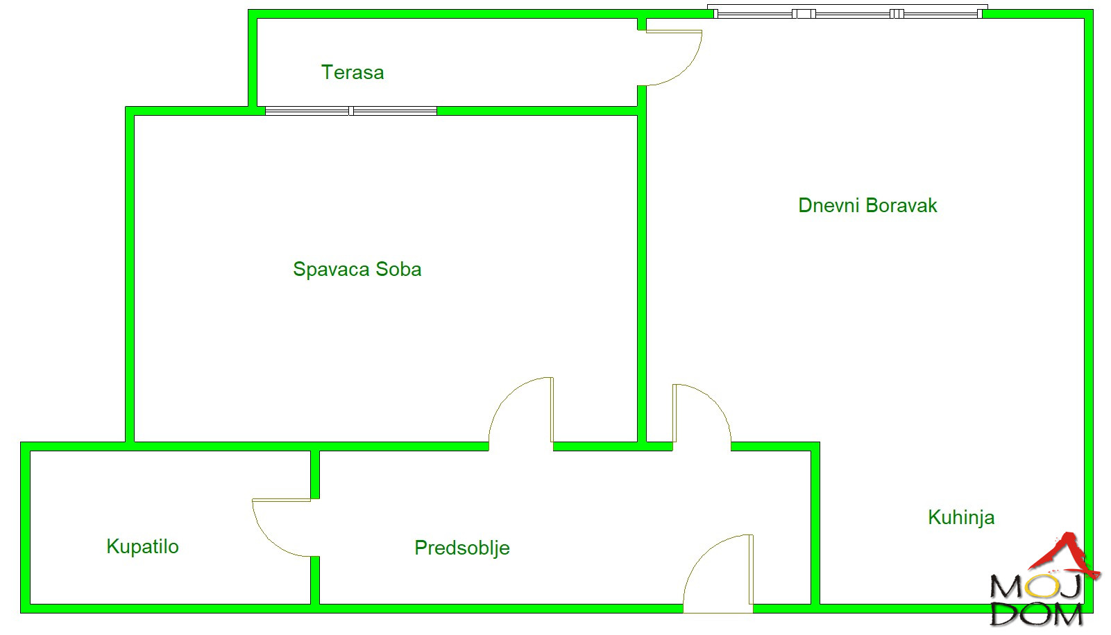 Stan,NOVI SAD,PODBARA,kv: 47, € 175000, ID: 1029839 12