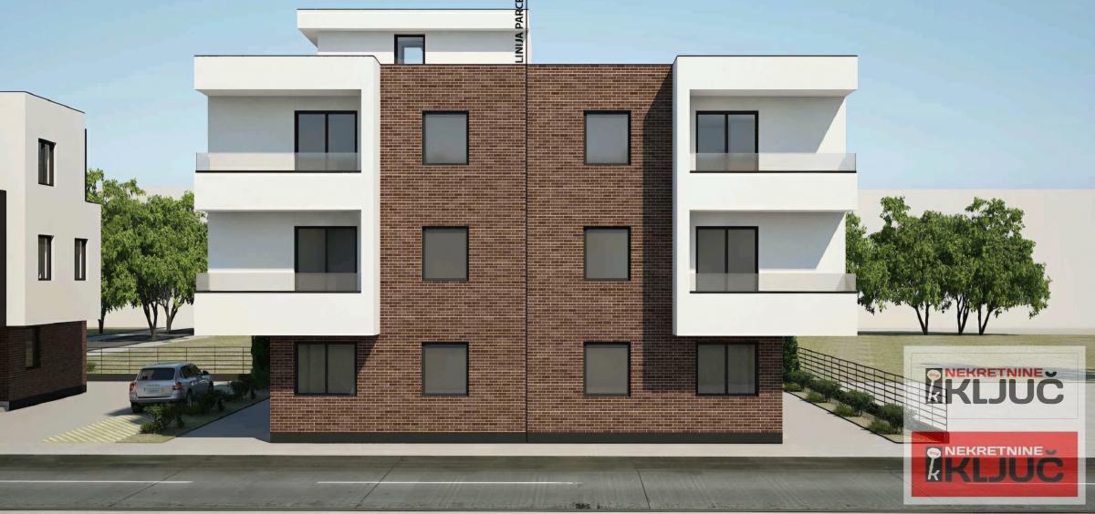 KOD NAJLON PIJACE, 95m2, Troiposoban-Penthouse sa pdv 1