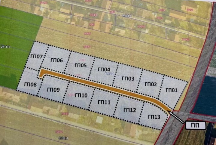 Prodajem gradjevinske parcele u Borci 1