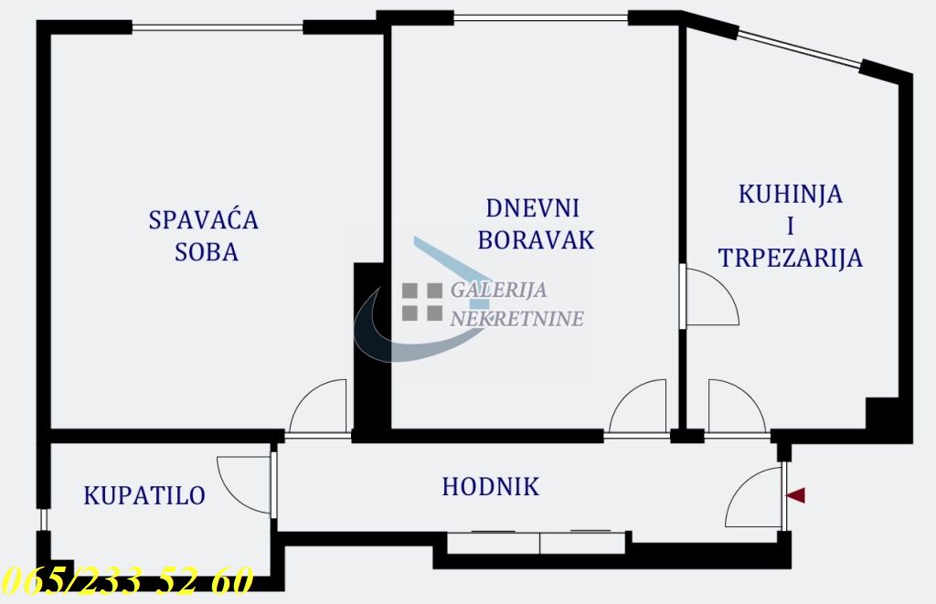 Stari grad  Botanička bašta   Džordža Vašingtona 50m2 4