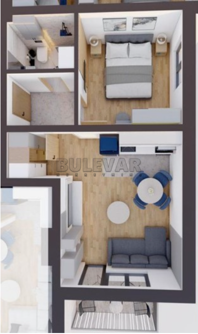 Jednosoban stan, 36.96 m2, Sokobanja ID: p-013761 1