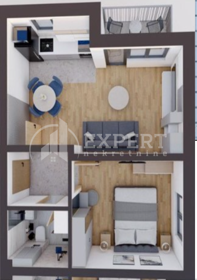 Jednosoban stan, 37.22 m2, Sokobanja ID: p-013760 1