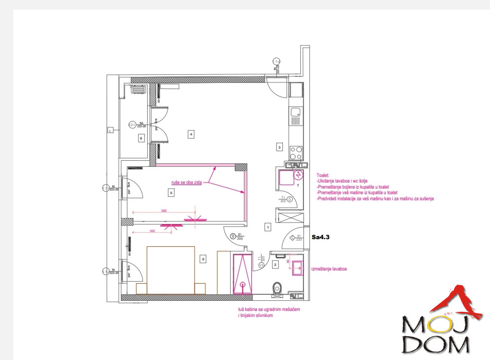 Stan,NOVI SAD,SAJAM,kv: 60, € 226600, ID: 1030253 16