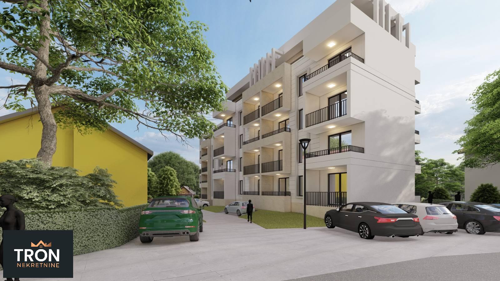 Stanovi u izgradnji na 500m od mosta ljubavi 3