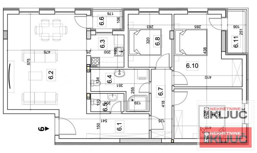 TELEP, 91m2, Četvorosoban sa pdv 1