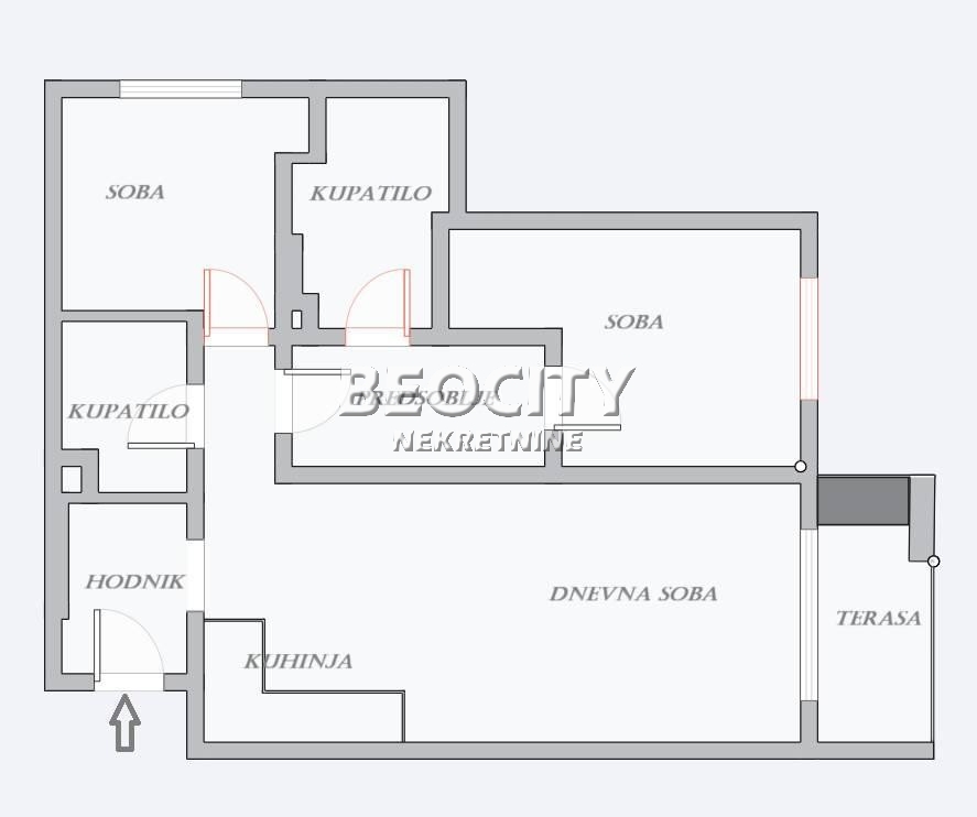 Trosoban stan, 80 m2, Centar, Hercegovačka ID: 117796 25