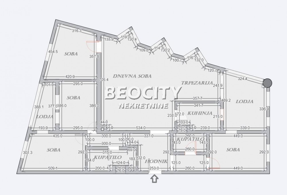Petosoban stan, 165 m2, Čukarica, Kneza Višeslava ID: 118029 16