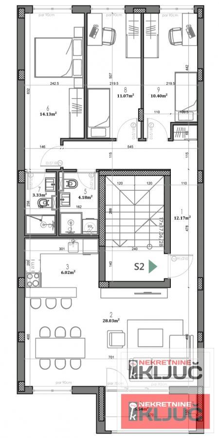 TELEP, 93m2, Četvorosoban, Izgradnja, Brzo useljiv 1