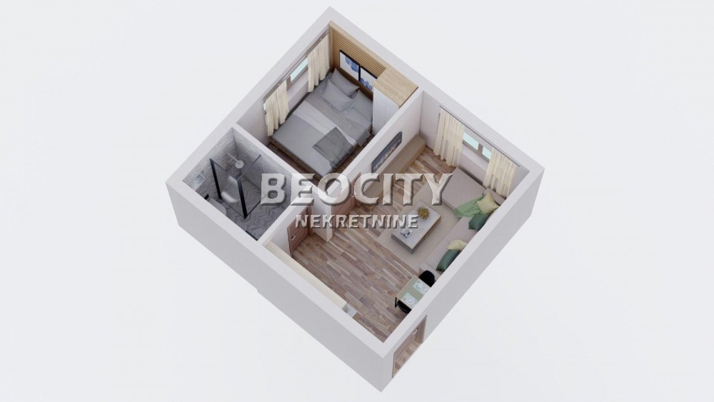 Dvosoban stan, 27 m2 ID: 118078 1