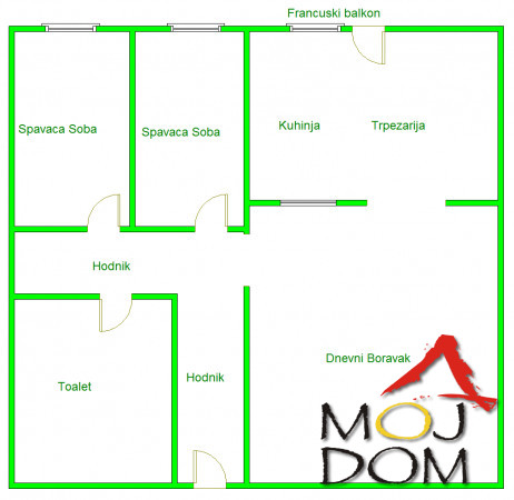 Stan,NOVI SAD,ŠONSI,kv: 57, € 139000, ID: 1030343 16