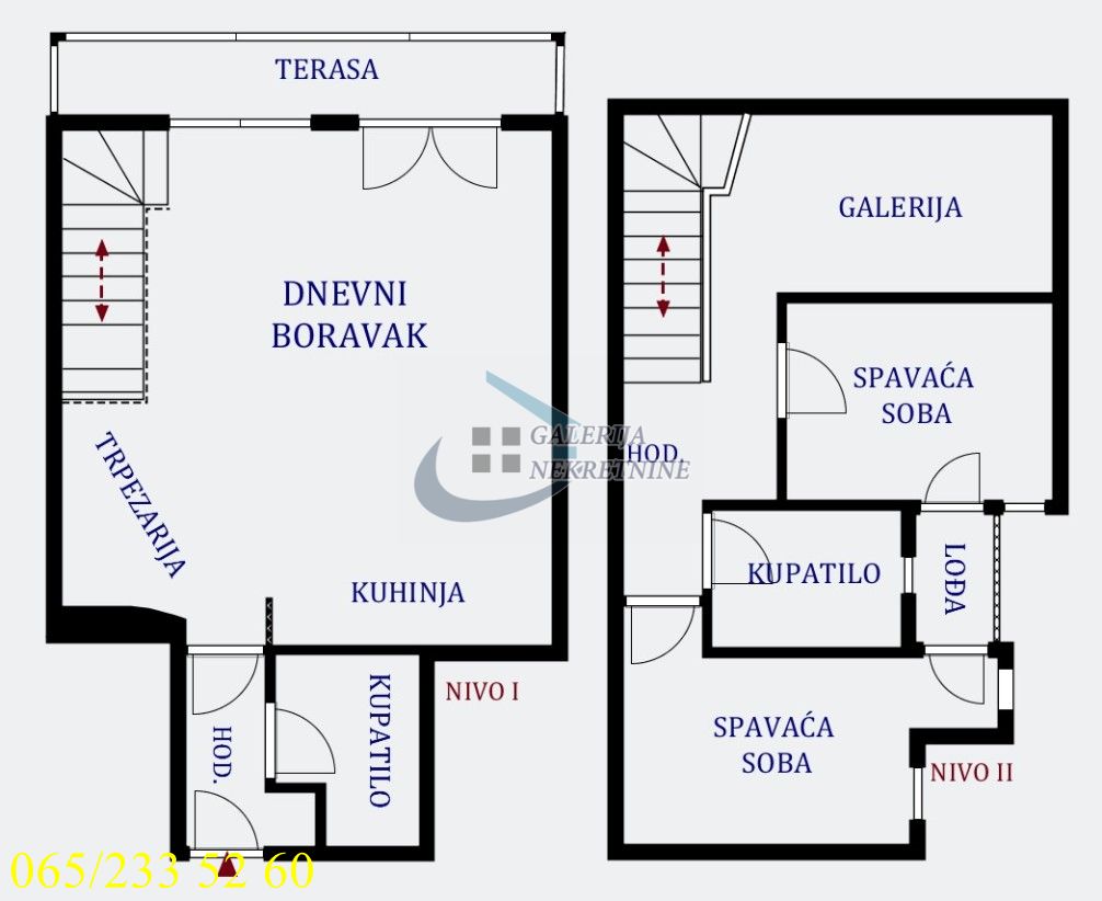 Zvezdara  Lion   Gvozdićeva 78m2 3