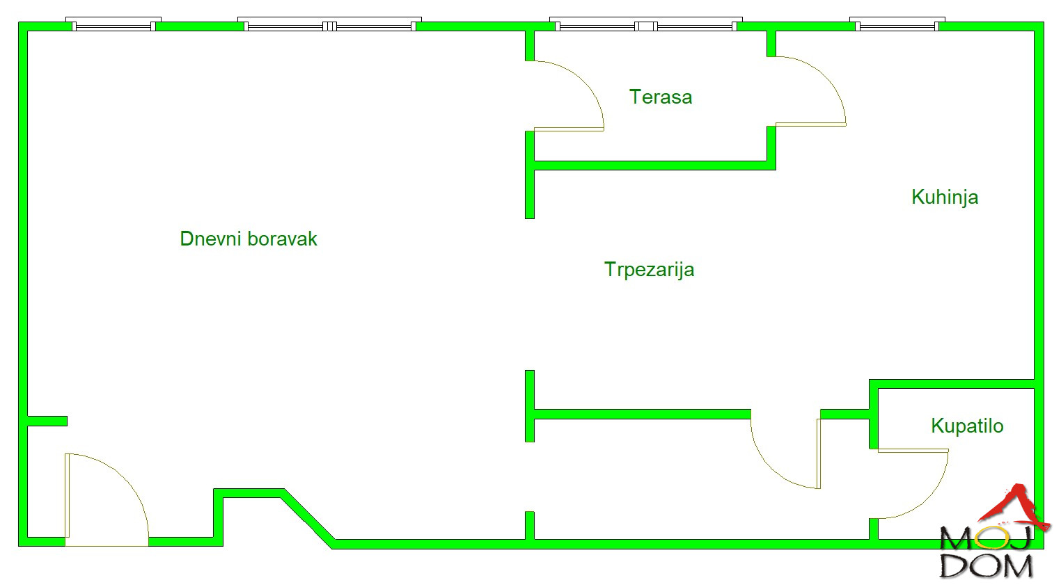 Stan,NOVI SAD,GRBAVICA,kv: 49, € 133900, ID: 1030377 17