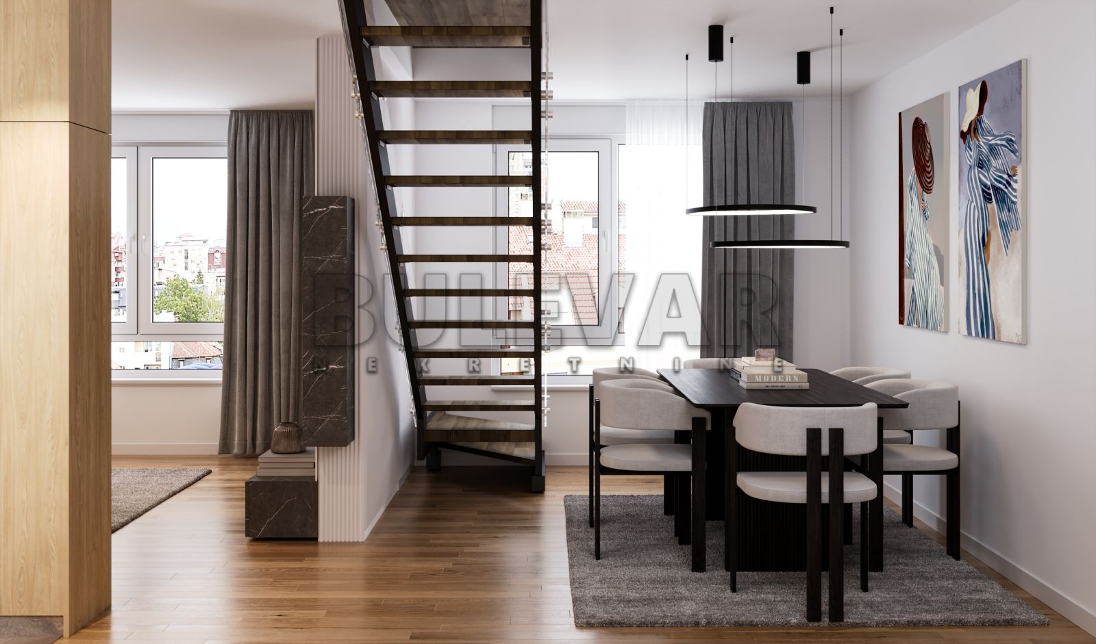 Trosoban stan, 92 m2, Obilićev Venac, Stevana Nemanje ID: p-013995 8