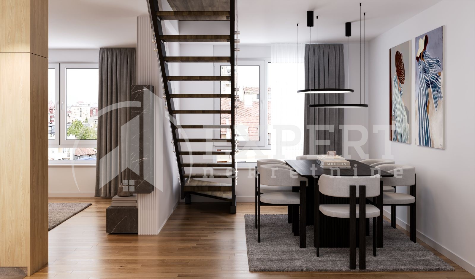 Trosoban stan, 92 m2, Obilićev Venac, Stevana Nemanje ID: p-013995 8