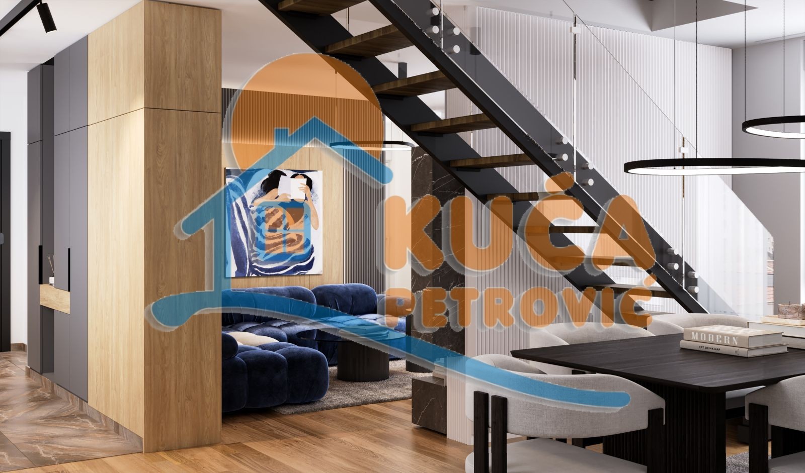 Trosoban stan, 92 m2, Obilićev Venac, Stevana Nemanje ID: p-013995 6