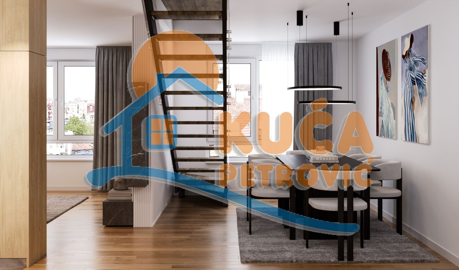 Trosoban stan, 92 m2, Obilićev Venac, Stevana Nemanje ID: p-013995 8