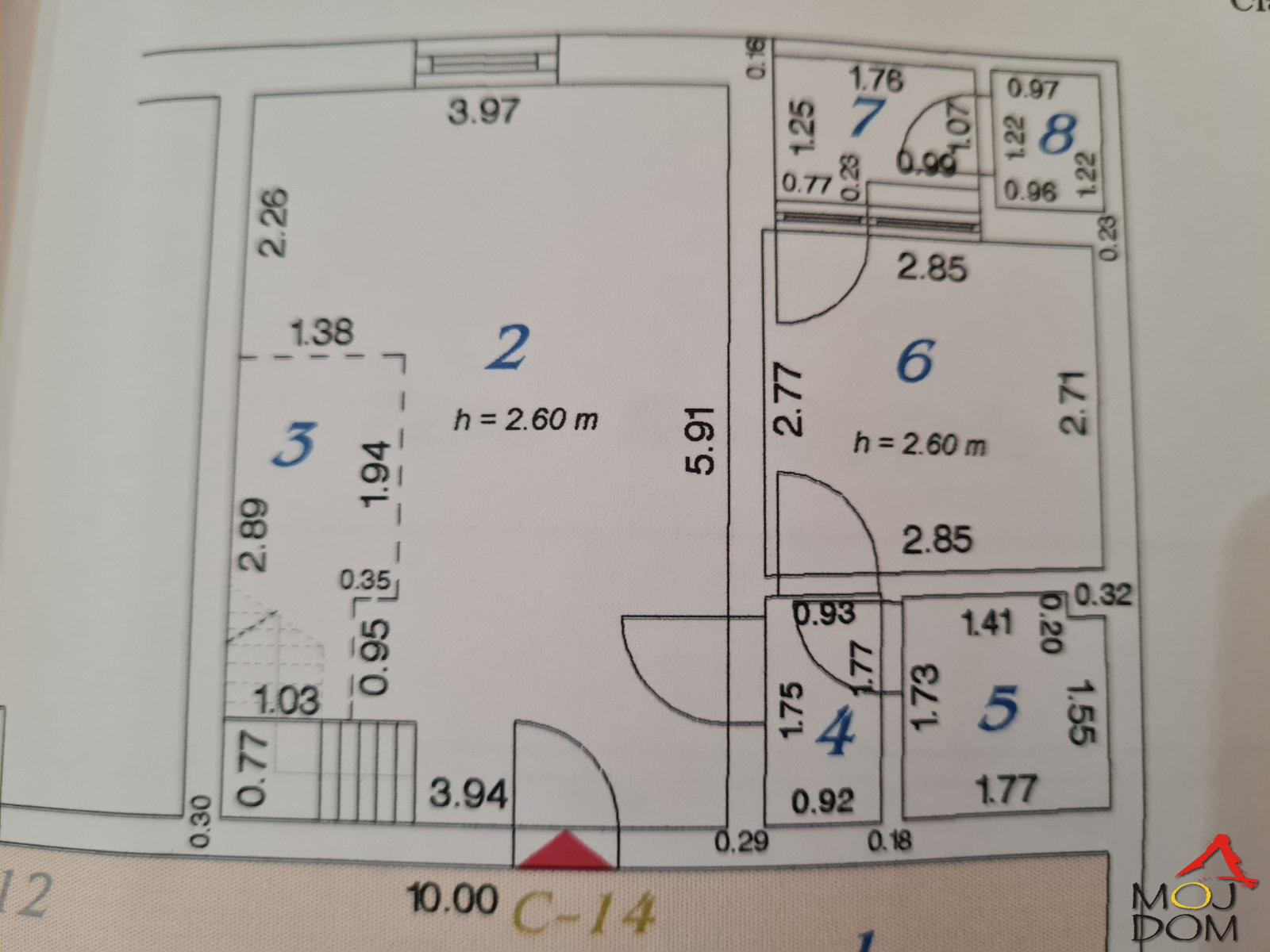 Stan,NOVI SAD,SALAJKA,kv: 59, € 149350, ID: 1030391 16