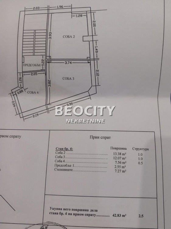 Petosoban stan, 116 m2, Skadarlija, Strahinjića Bana ID: 118262 9