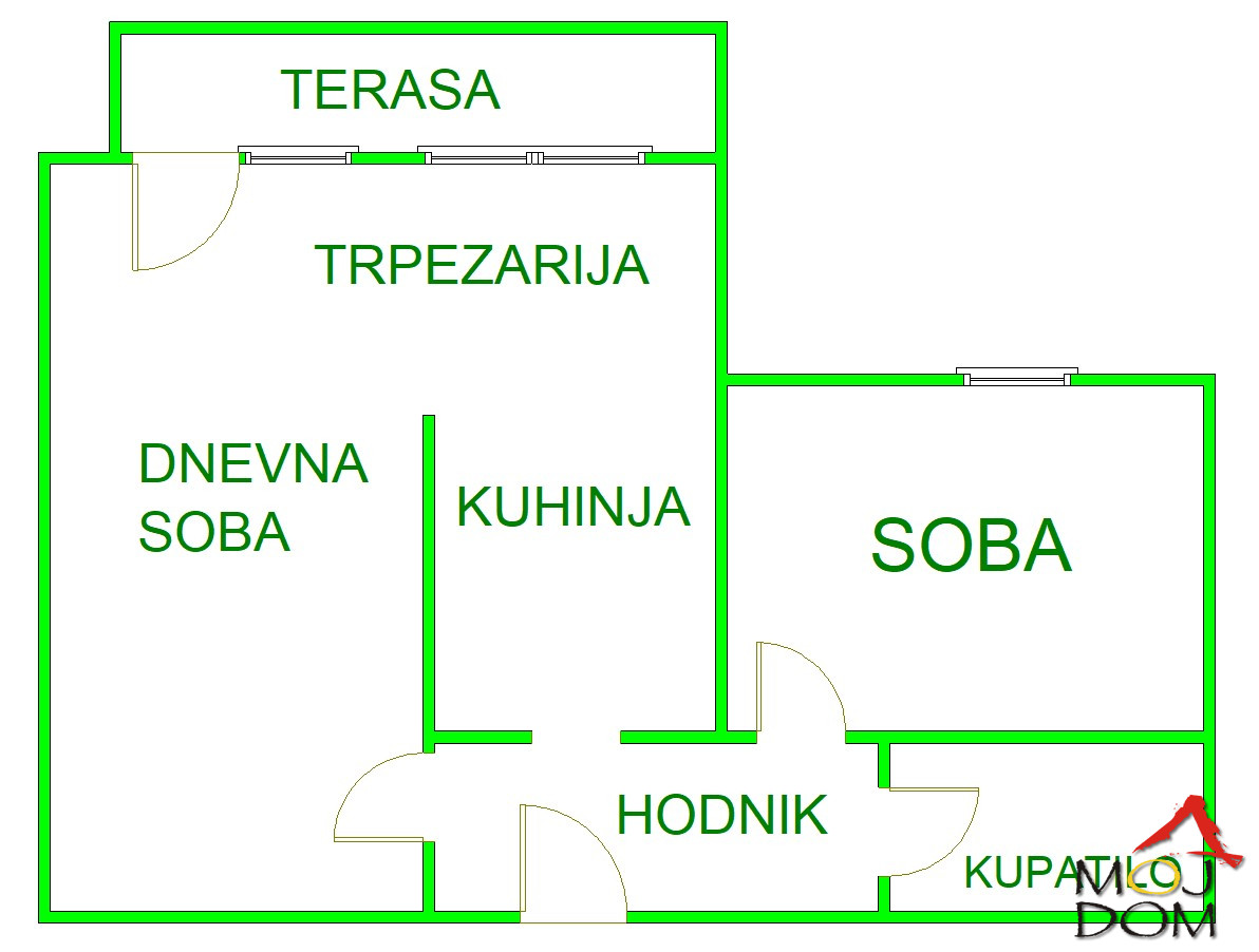 Stan,NOVI SAD,LIMAN 3,kv: 51, € 123600, ID: 1030262 9