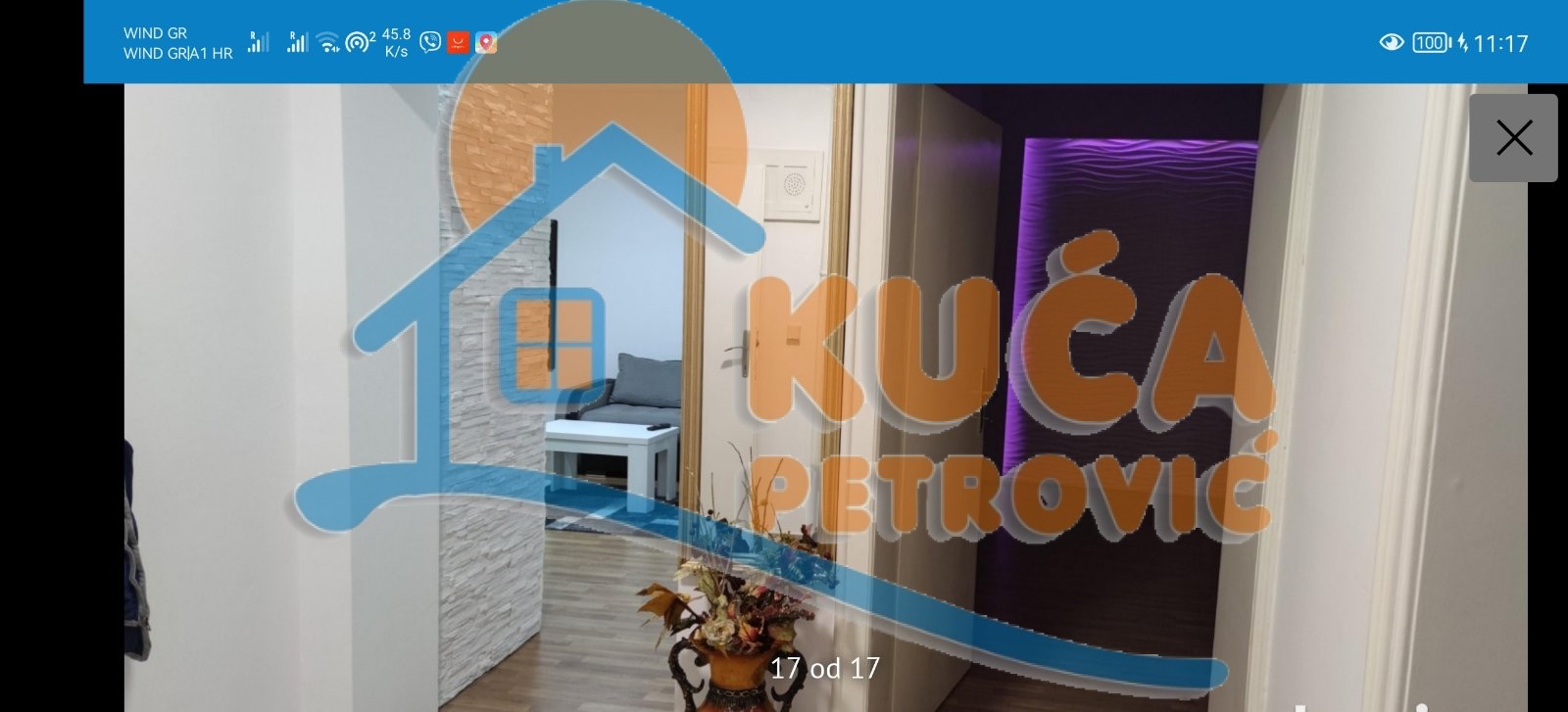 Dvosoban stan, 74 m2, Centar, Trg Pavla Stojkovića ID: i-06725 16