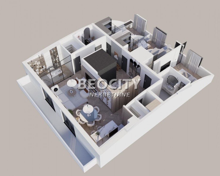 četvorosoban stan, 132 m2, Stara Detelinara, Rumenačka ID: 118583 2