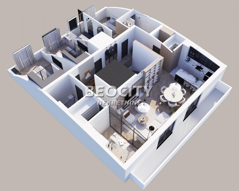 četvorosoban stan, 132 m2, Stara Detelinara, Rumenačka ID: 118583 3