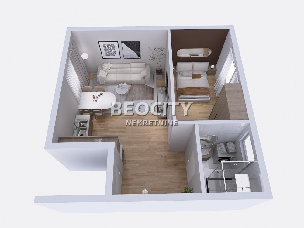 Dvosoban stan, 39 m2, Novi Sad, Filipa Višnjića ID: 118585 5