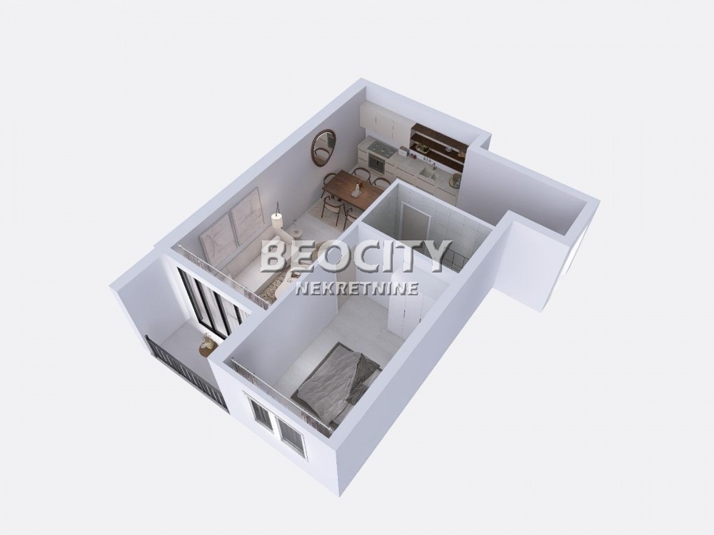 Dvosoban stan, 51 m2, Novi Sad, Filipa Višnjića ID: 118587 3