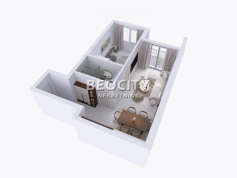 Dvosoban stan, 51 m2, Novi Sad, Filipa Višnjića ID: 118587 2