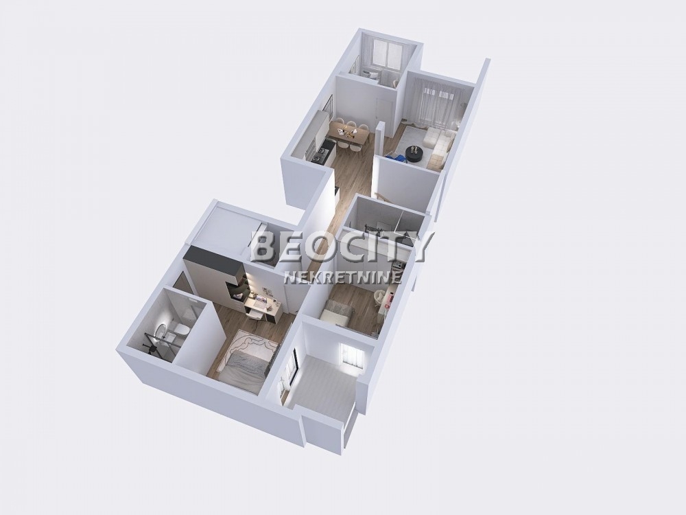 Trosoban stan, 100 m2, Novi Sad, Filipa Višnjića ID: 118584 5