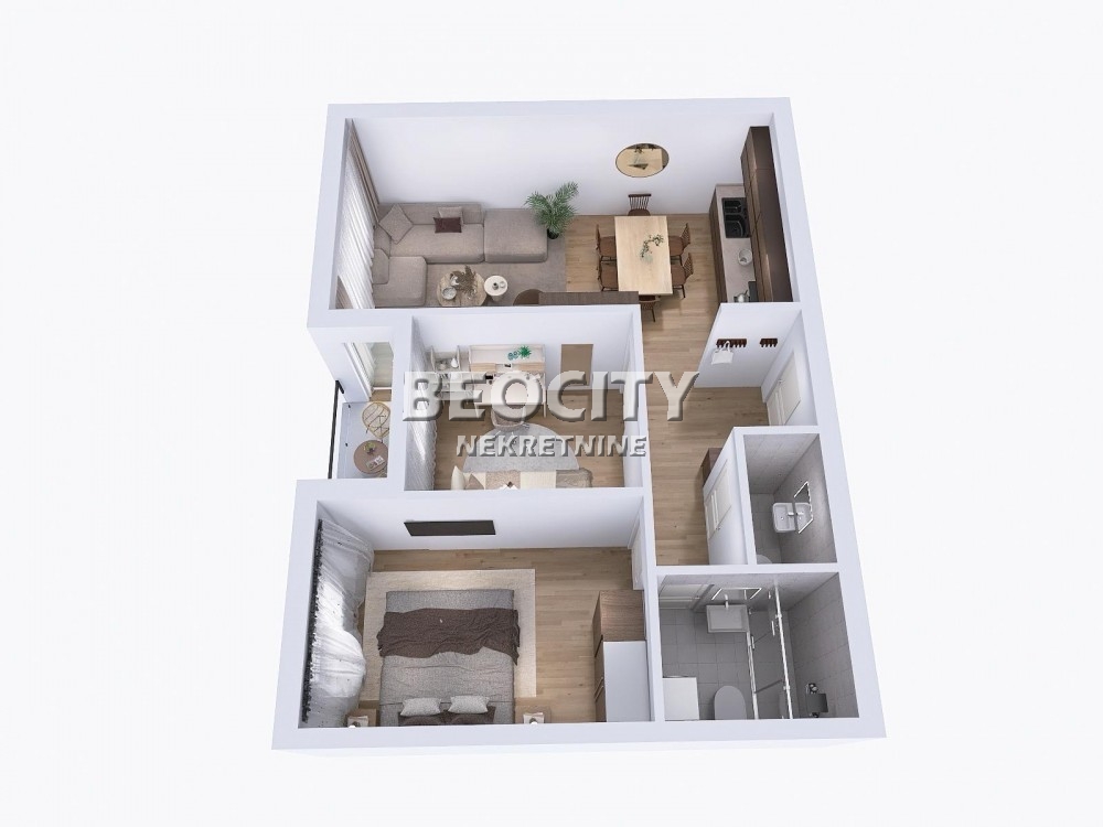 Trosoban stan, 70 m2, Novi Sad, Filipa Višnjića ID: 118586 3