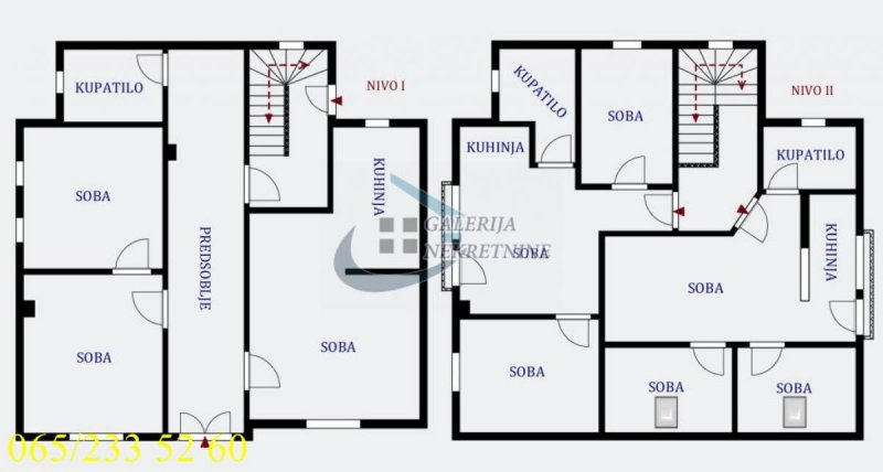 Čukarica  Železnik   Svete Milutinovića 247m2 3