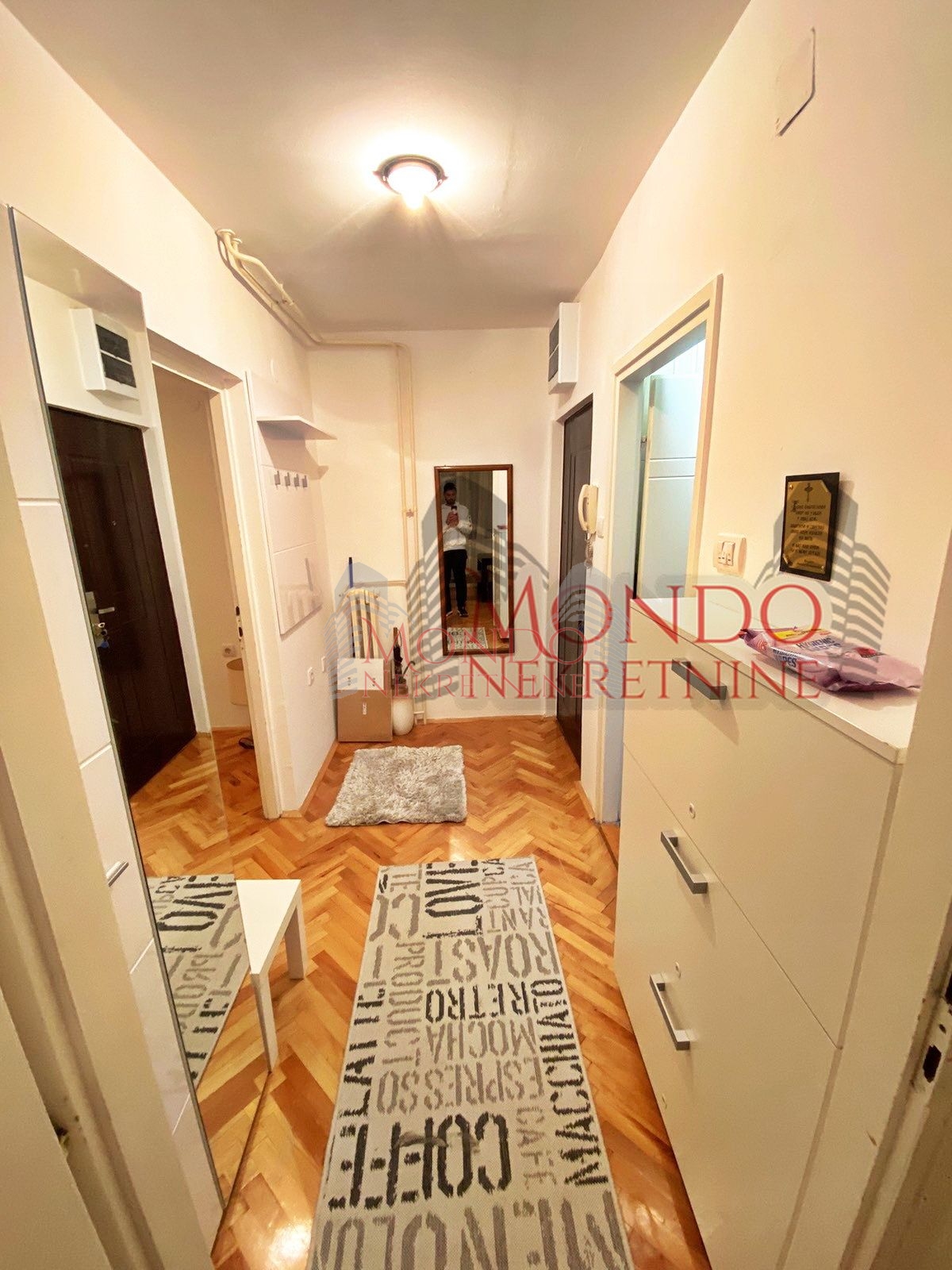 Renoviran dvosoban stan na Vizantijskom Bulevaru 6