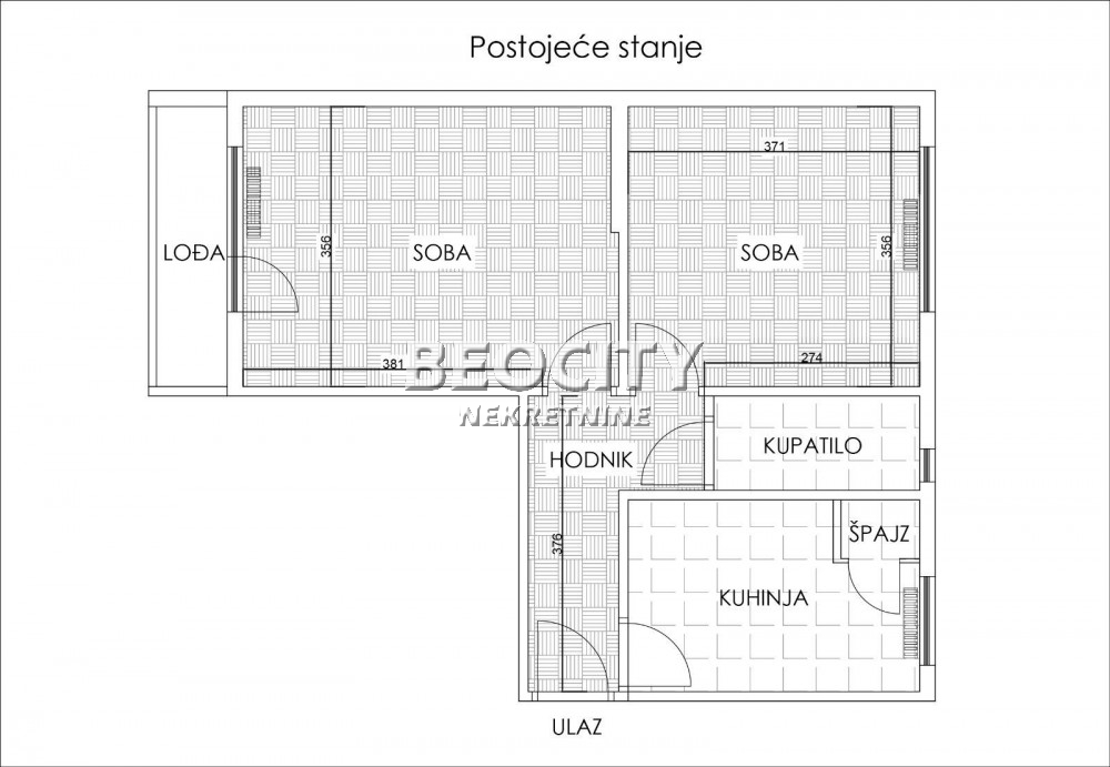 Dvosoban stan, 54 m2, Stara Detelinara ID: 89527 10