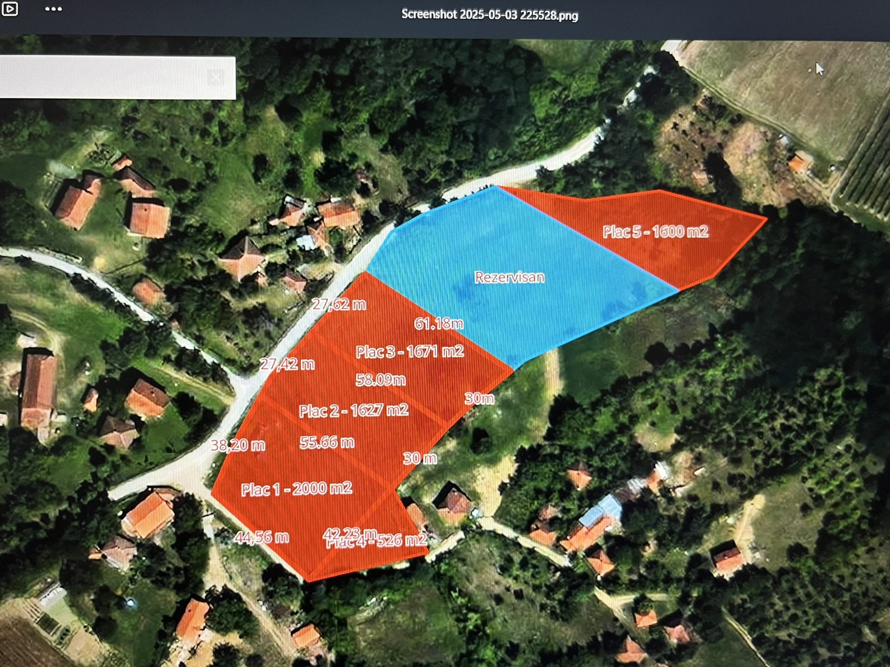 Placevi povoljno Jabucje Kragujevac 1