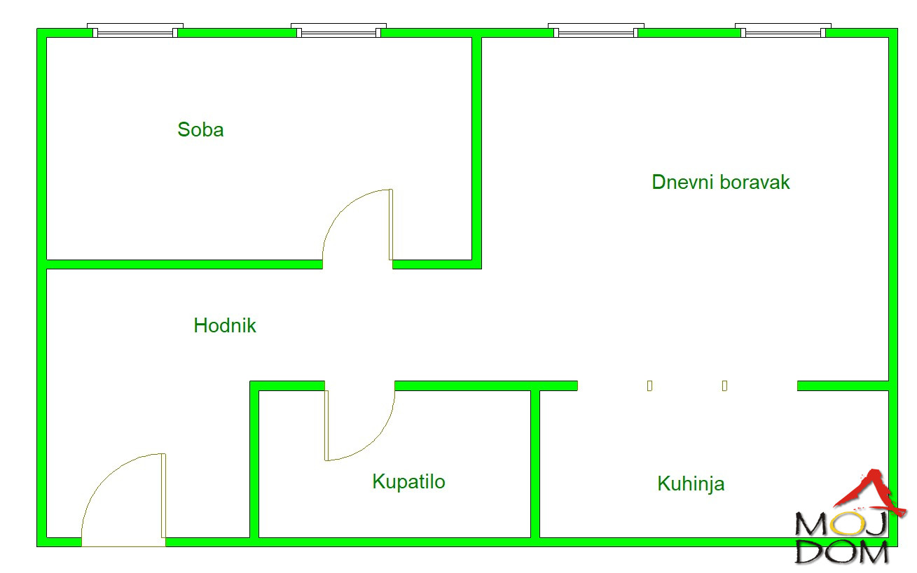 Stan,NOVI SAD,NOVA DETELINARA,kv: 41, € 94000, ID: 1030649 13