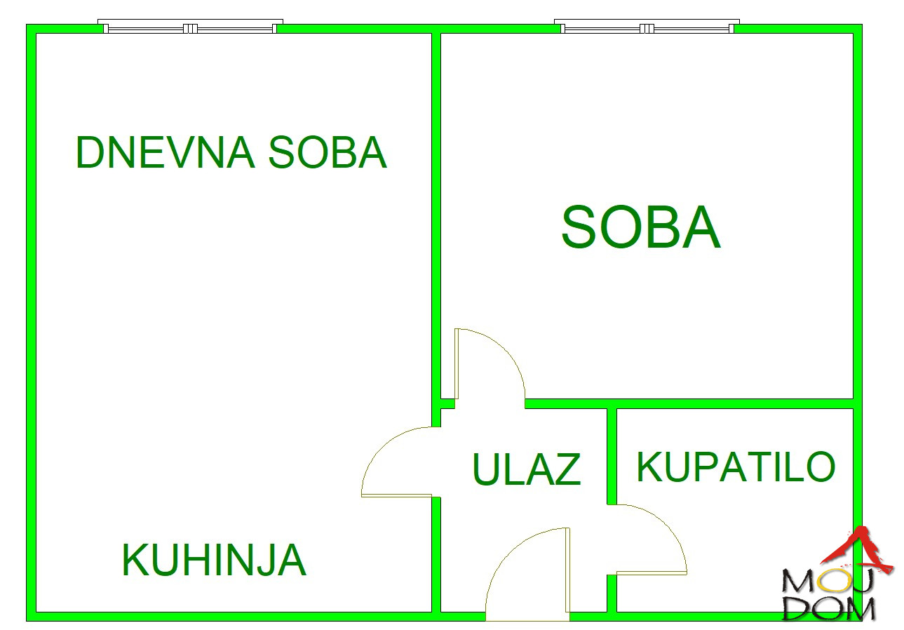 Stan,NOVI SAD,STANICA,kv: 30, € 87550, ID: 1030654 10