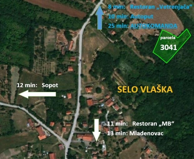 Plac Vlaska Mladenovac 33 58ari 1