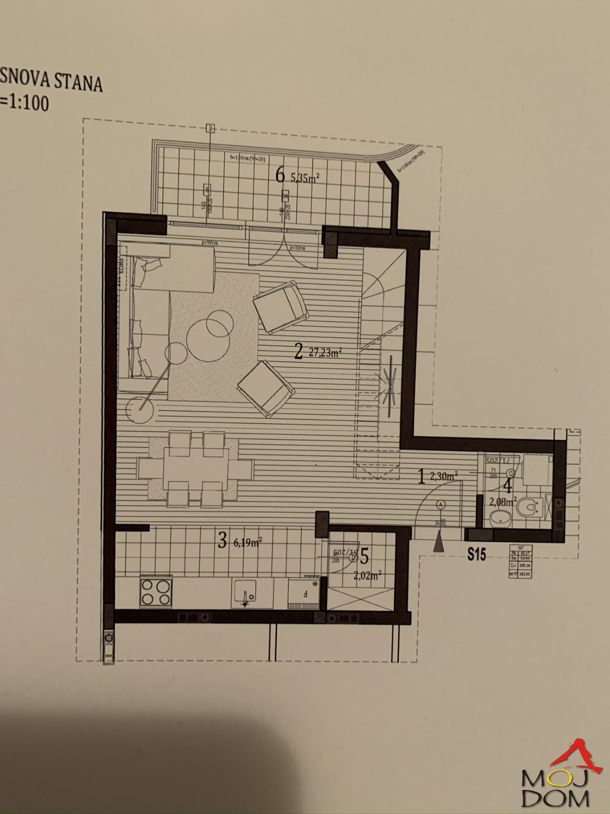 Stan,NOVI SAD,NOVA DETELINARA,kv: 111, € 285800, ID: 1030689 20