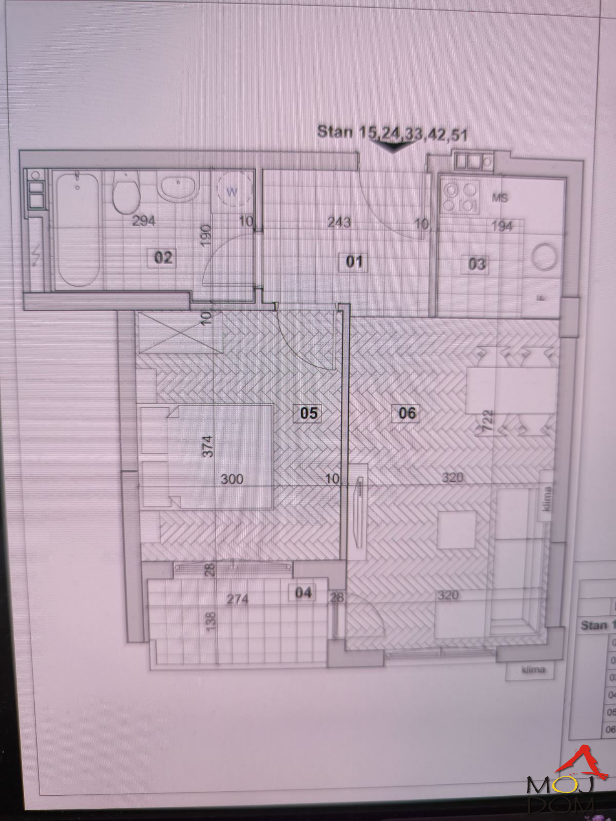 Stan,NOVI SAD,AVIJACIJA,kv: 45, € 107100, ID: 1030672 11