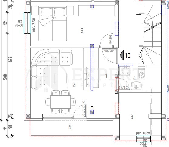 Jednosoban stan, 42.92 m2, Trošarina, Marina Držića ID: p-014327 4