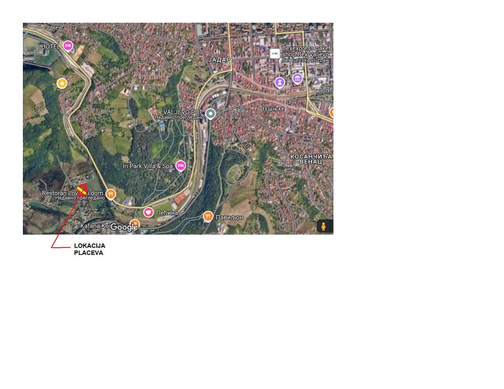 Valjevo placevi park Pecina 3