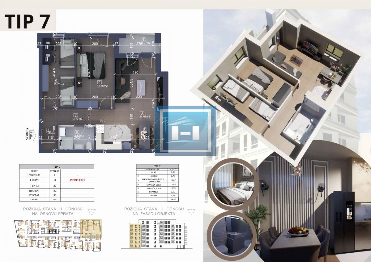 STANOVI U IZGRADNJI - CENA VEĆ OD 1040 EURA PO M2 1