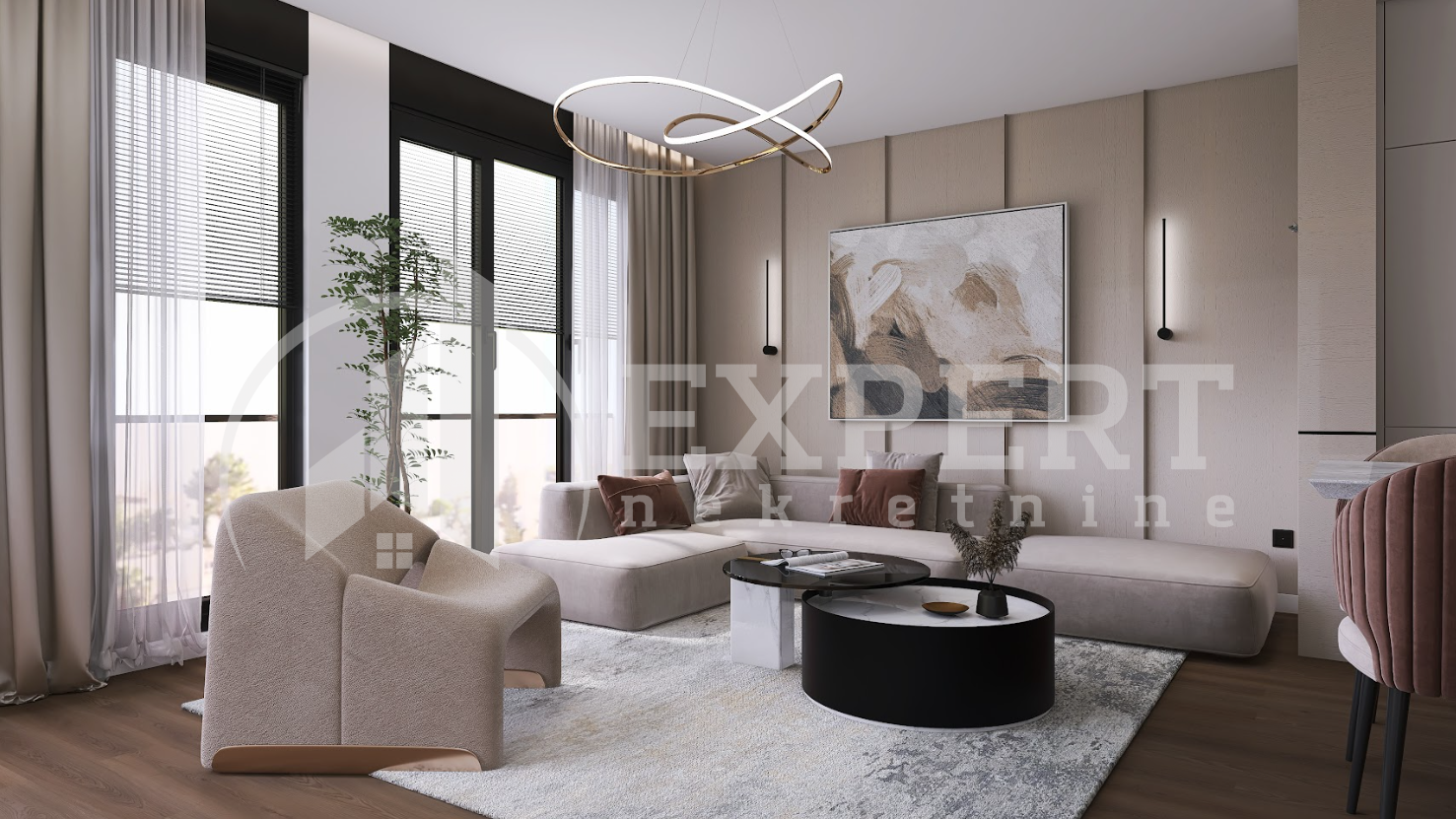 Trosoban stan, 72 m2, Čair, Vojislava Ilića ID: p-014429 7